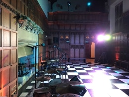 A wedding in a stately home.