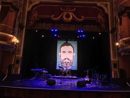 The Horne Section theatre stage.