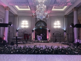 A Jewish wedding celebration.